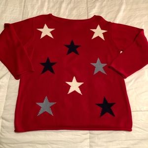 Norton McNaughton Sweater, Red | Vintage